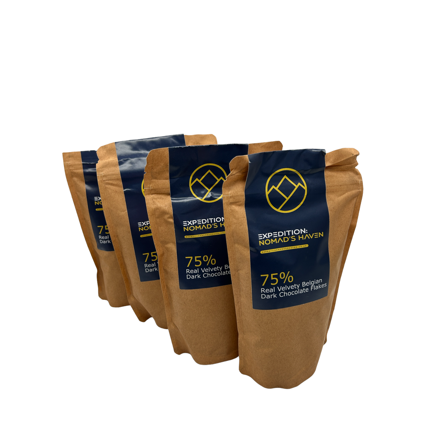 Luxury Hot Chocolate - Real 75% Belgian Chocolate Flakes