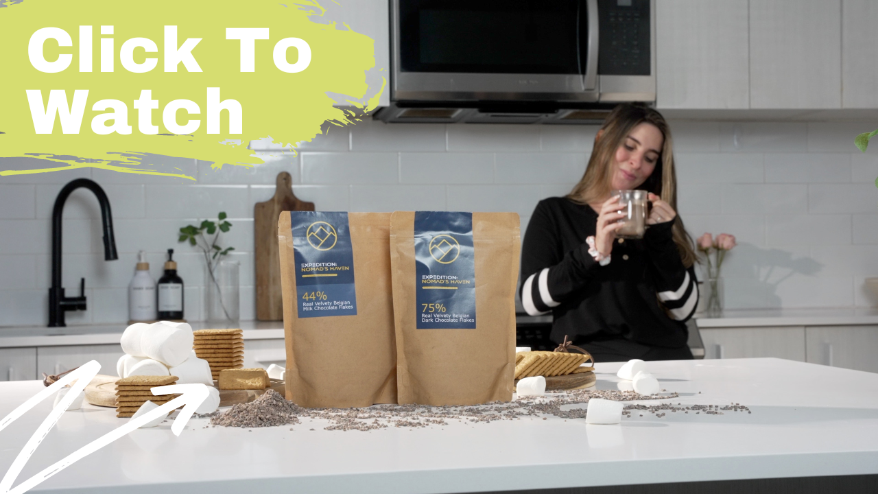 Load video: Preparing and Relaxing with our Hot Chococlate