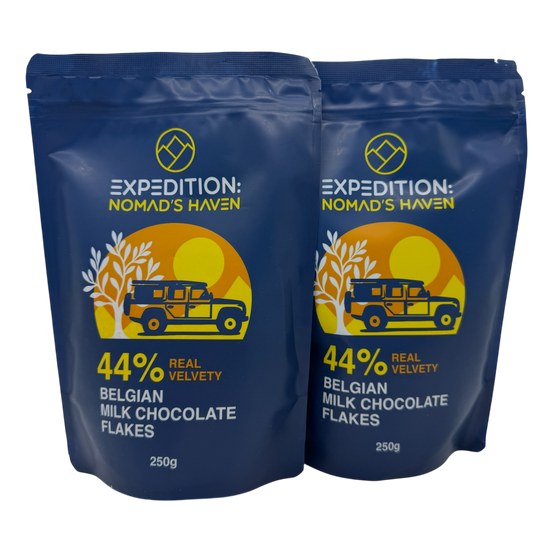 Luxury Hot Chocolate - Real 44% Belgian Milk Chocolate Flakes - 500g