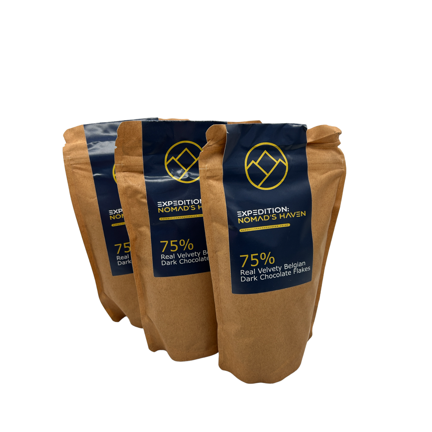 Luxury Hot Chocolate - Real 75% Belgian Chocolate Flakes - 750g