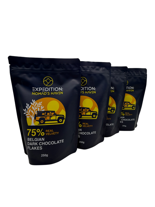 Luxury Hot Chocolate - Real 75% Belgian Chocolate Flakes - 1kg