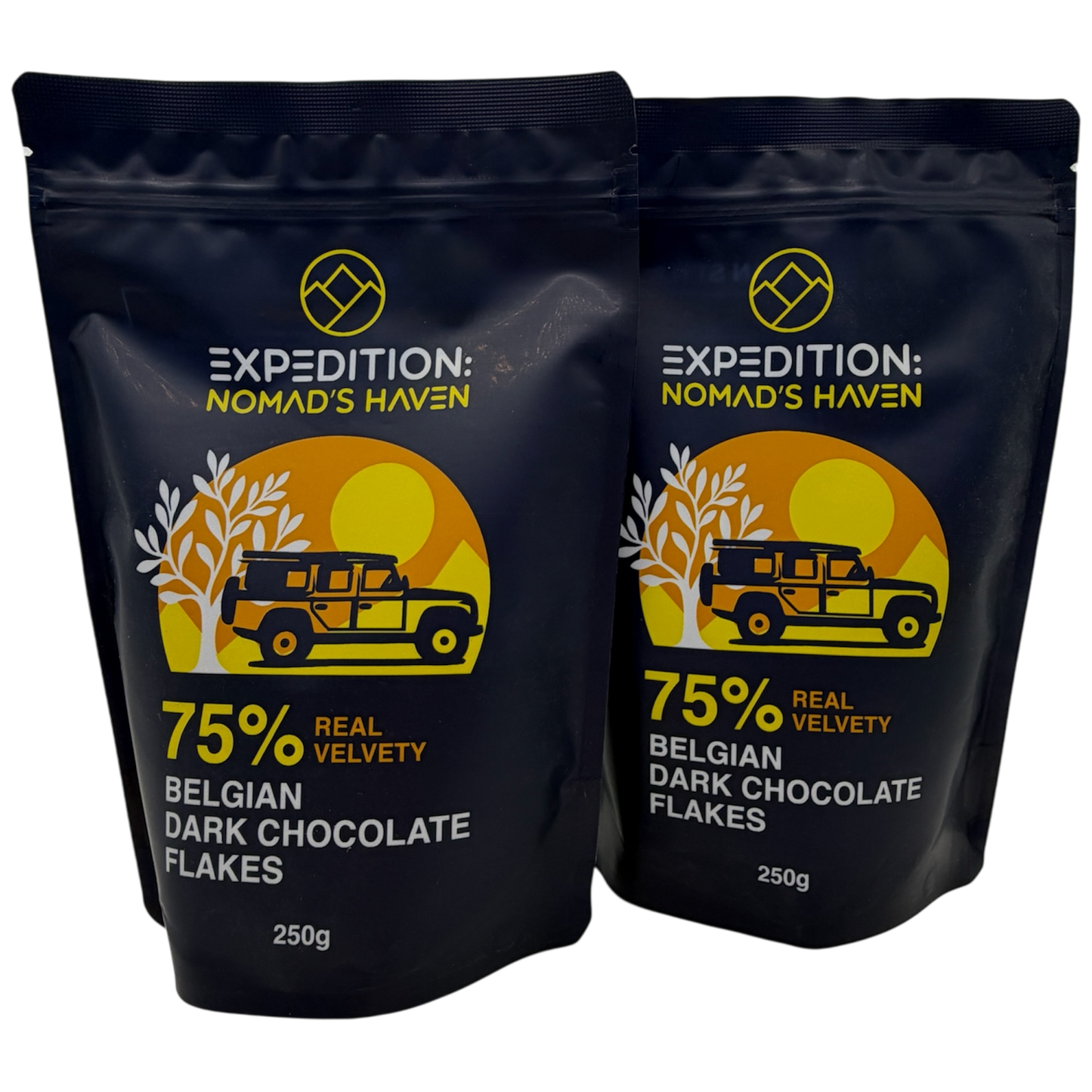 Luxury Hot Chocolate - Real 75% Belgian Chocolate Flakes - 500g