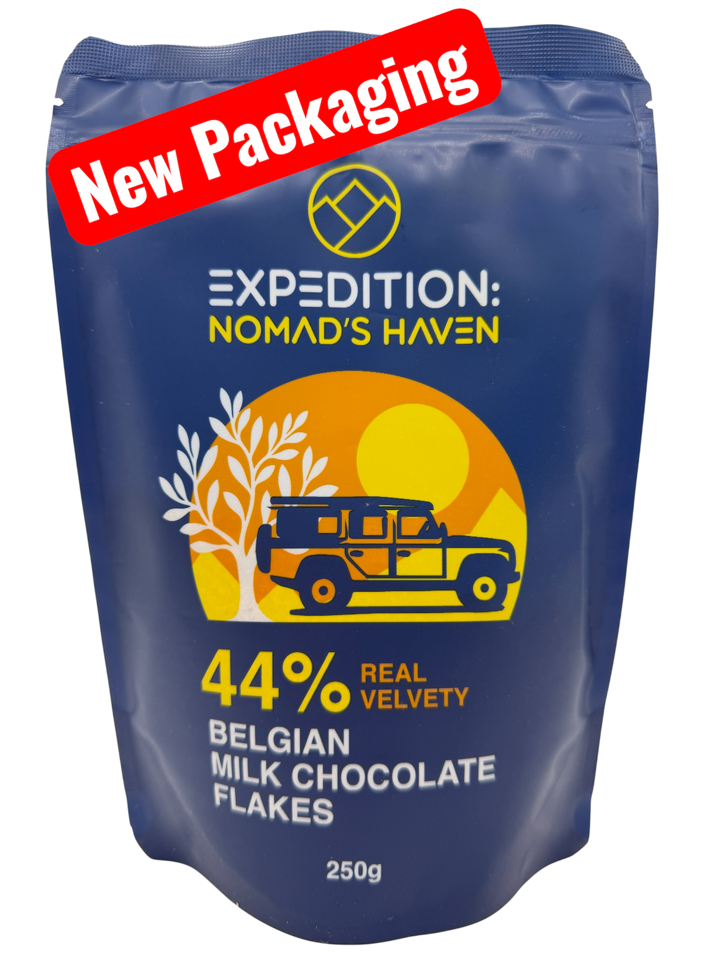 Luxury Hot Chocolate - Real 44% Belgian Milk Chocolate Flakes - 250g